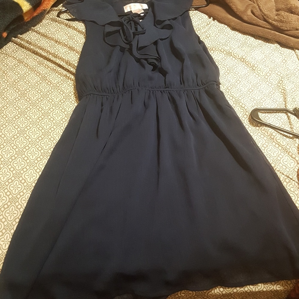 Navy blue dress